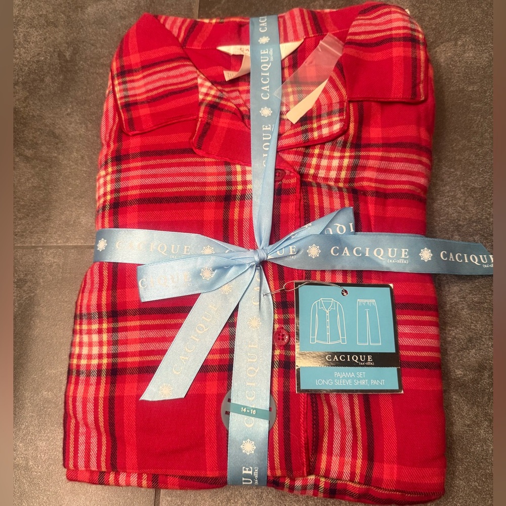 Brand new flannel pajama set
